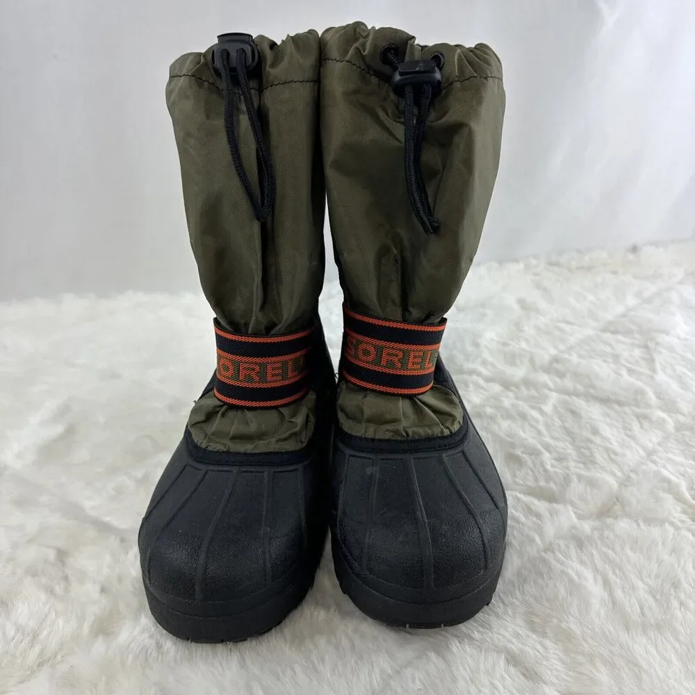 Sorel Winter Boots Mens US 6 Ice Fox Green Black NY 1698-364